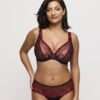 SPRINGDALE Black Rose plunge bh