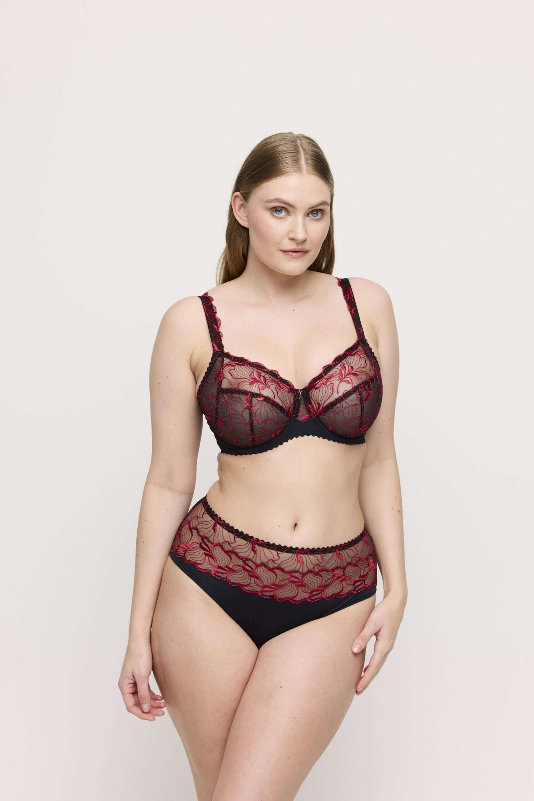 SPRINGDALE Black Rose tailleslip