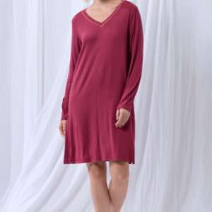 Lords x Lilies Slaapkleedje, wijnrood