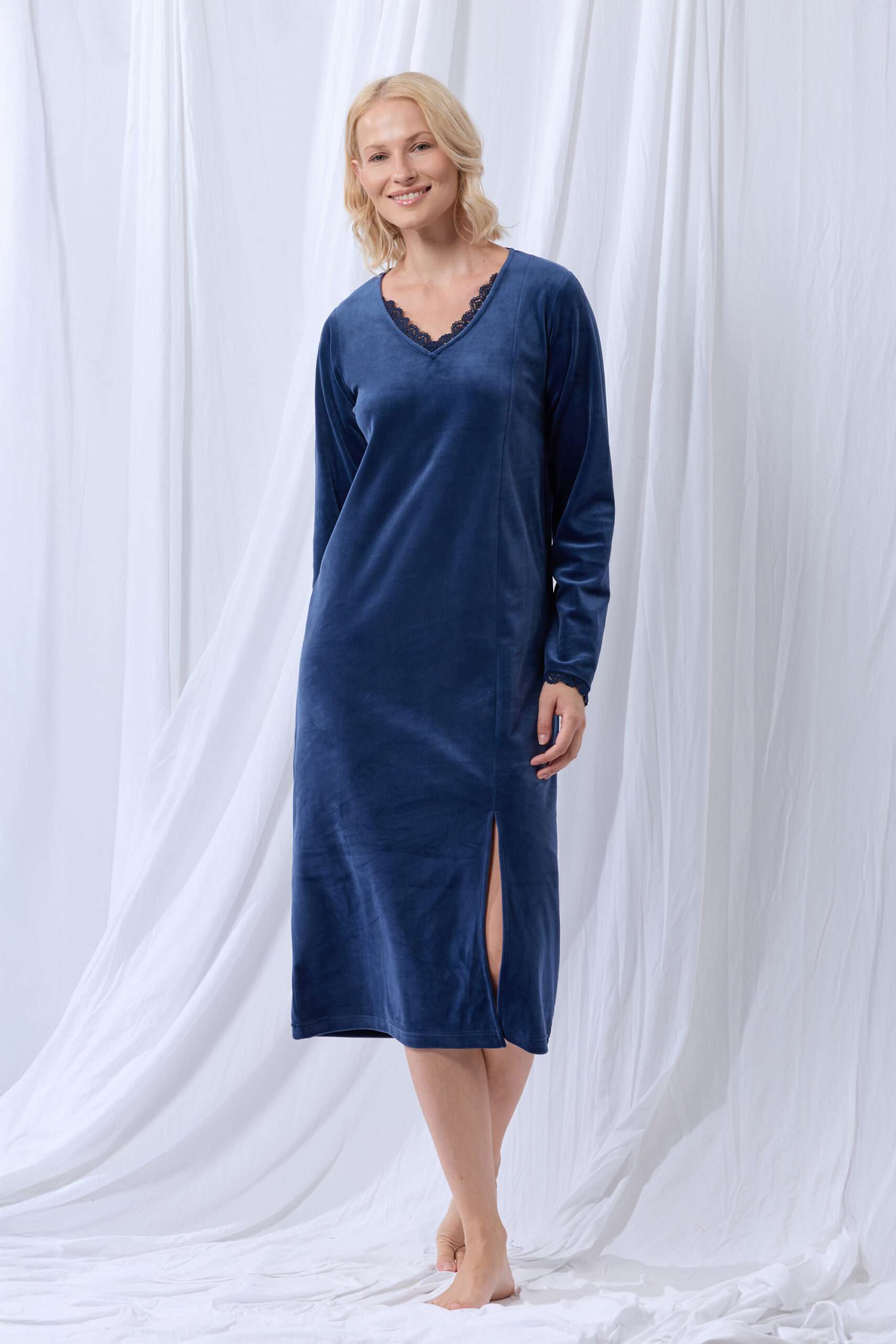 Lords x Lilies Slaapkleedje, donkerblauw