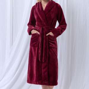 Lords x Lilies Dames Kamerjas, wijnrood