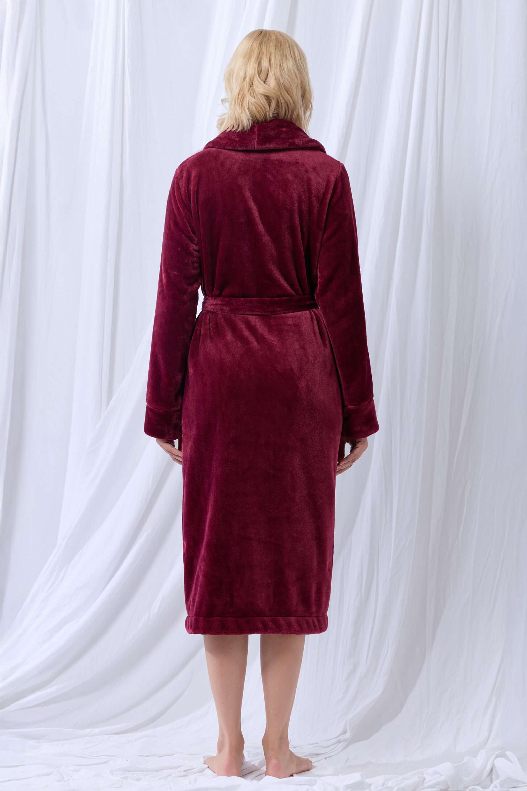 Lords x Lilies Dames Kamerjas, wijnrood