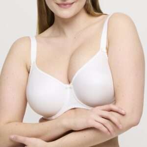 SATIN natuur naadloze beugelbh