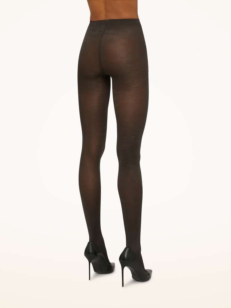 Wolford SATIN OPAQUE 50 NEARLY BLACK
