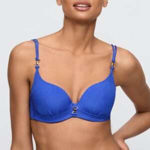 EMLY electric blue voorgevormde bikini hartvorm (enkel te koop als setje)