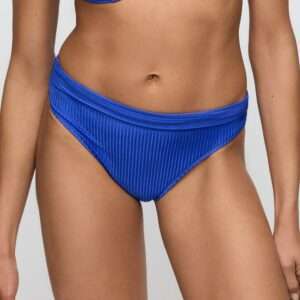 EMLY electric blue bikini slip met omslag (enkel te koop als setje)