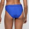 EMLY electric blue bikini slip met omslag (enkel te koop als setje)