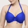 MANTAS electric blue volle cup bikinitop (enkel te koop als setje)