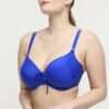 MANTAS electric blue volle cup bikinitop (enkel te koop als setje)