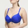 MANTAS electric blue volle cup bikinitop (enkel te koop als setje)
