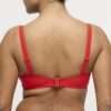 ASWAN fiesta rood voorgevormde balconette bikini