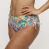 DOUALA Impressionist Summer bikini tailleslip met koordjes