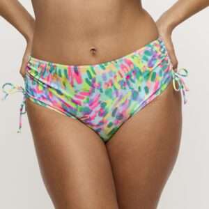 DOUALA Impressionist Summer bikini tailleslip met koordjes