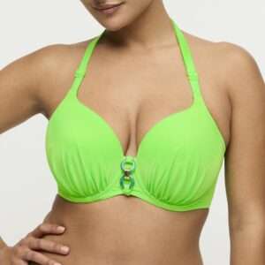 PILON Neon Lime voorgevormde bikini hartvorm (enkel te koop als setje)