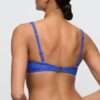 EMLY electric blue voorgevormde bikini hartvorm (enkel te koop als setje)