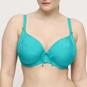 DELRAY Sea Turtle volle cup bikinitop ( (enkel te koop als setje)