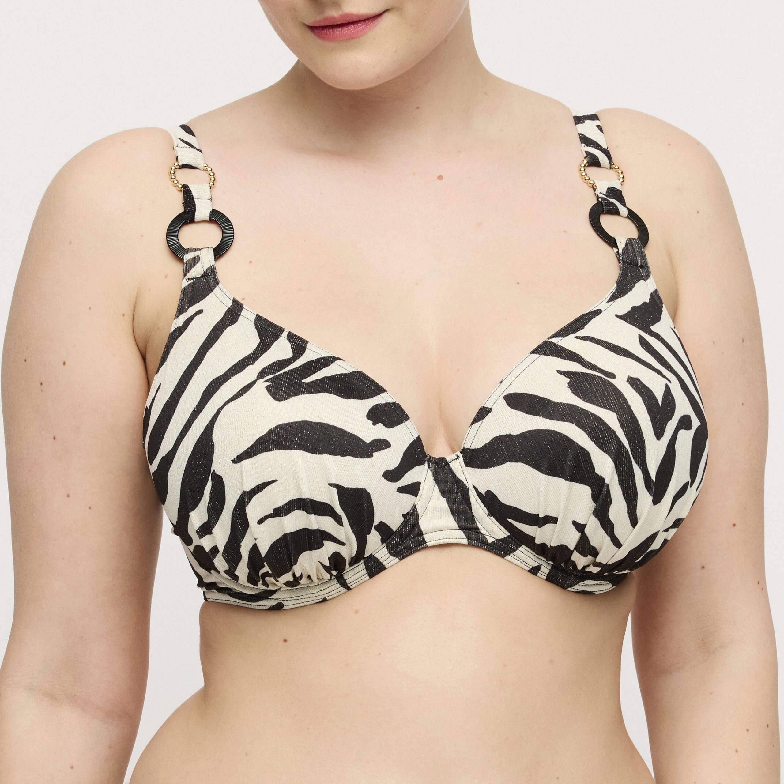 DALICE Sauvage Shine plunge bikini halve mousse cup ( (enkel te koop als setje)