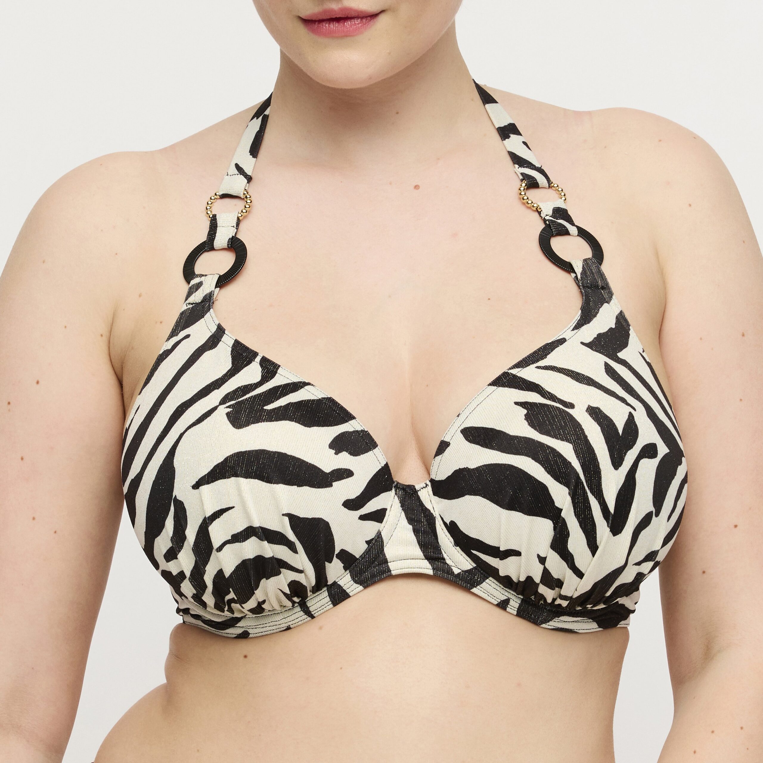 DALICE Sauvage Shine plunge bikini halve mousse cup ( (enkel te koop als setje)