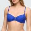 EMLY electric blue volle cup bikinitop