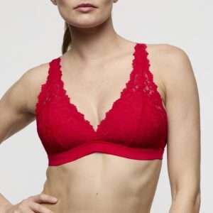 SOFT STUDIO true red voorgevormde bralette