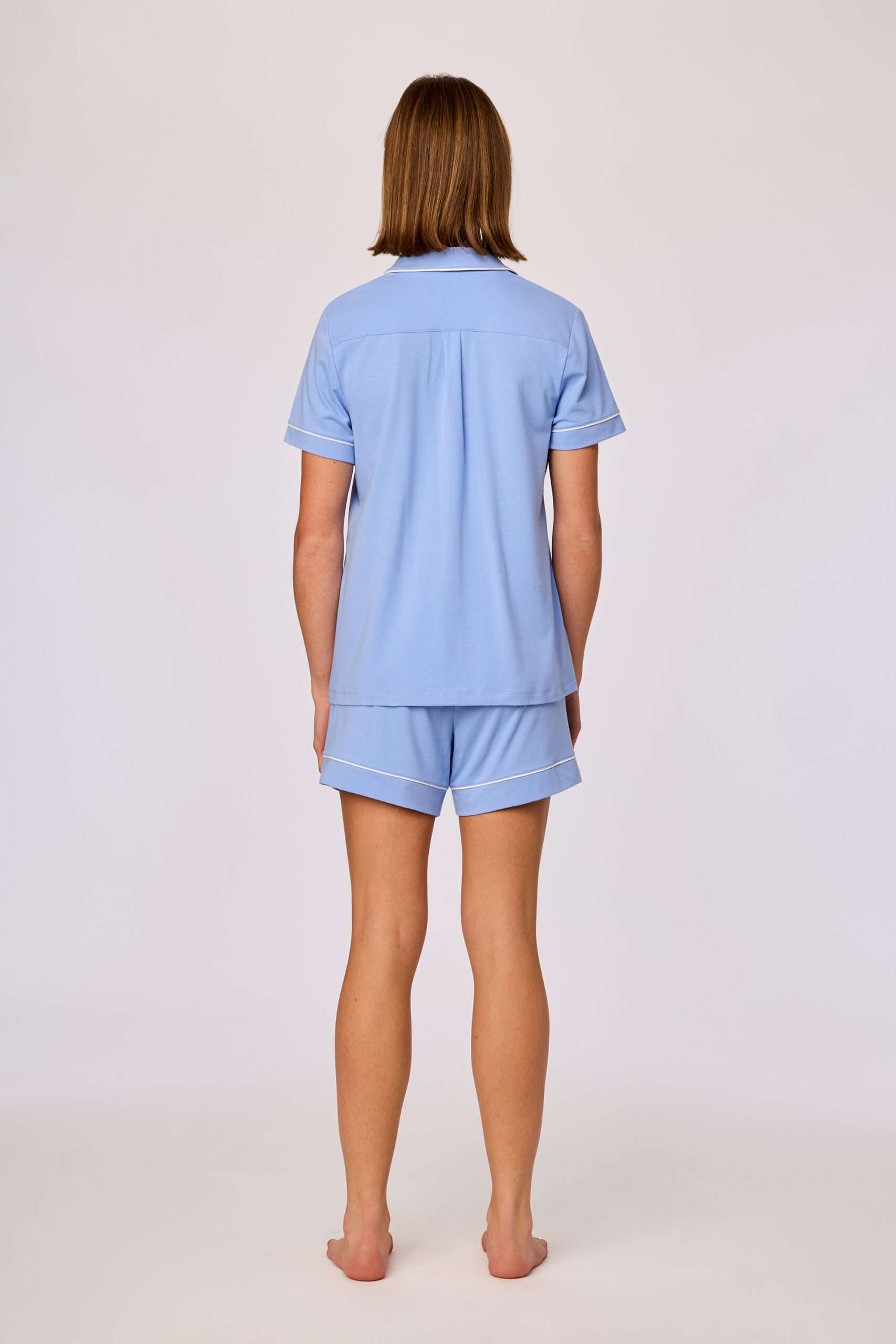 Woody Dames pyjama, blauw