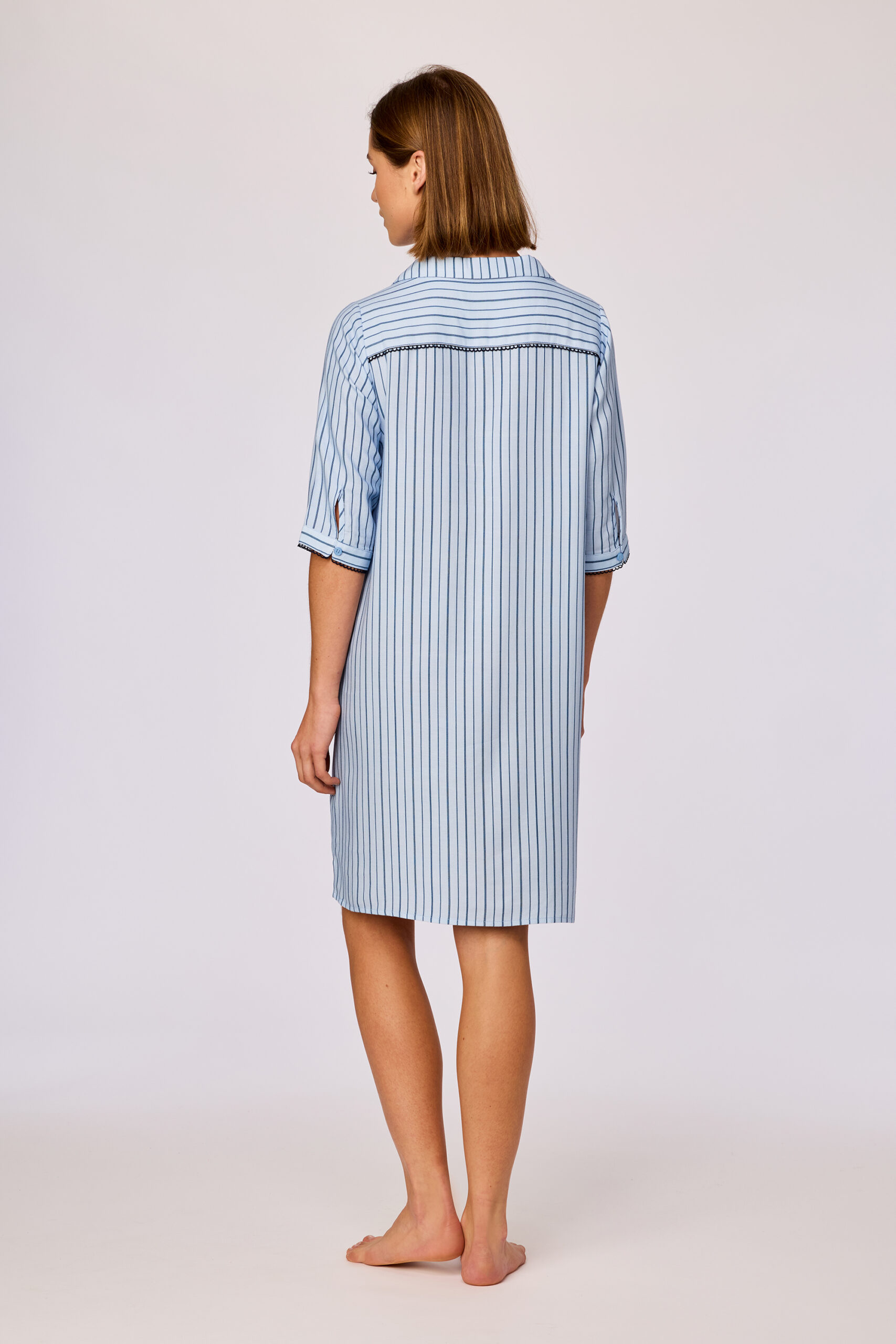 Woody Slaapkleedje, streep blauw