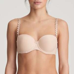 TOM caffé latte mousse bh - strapless