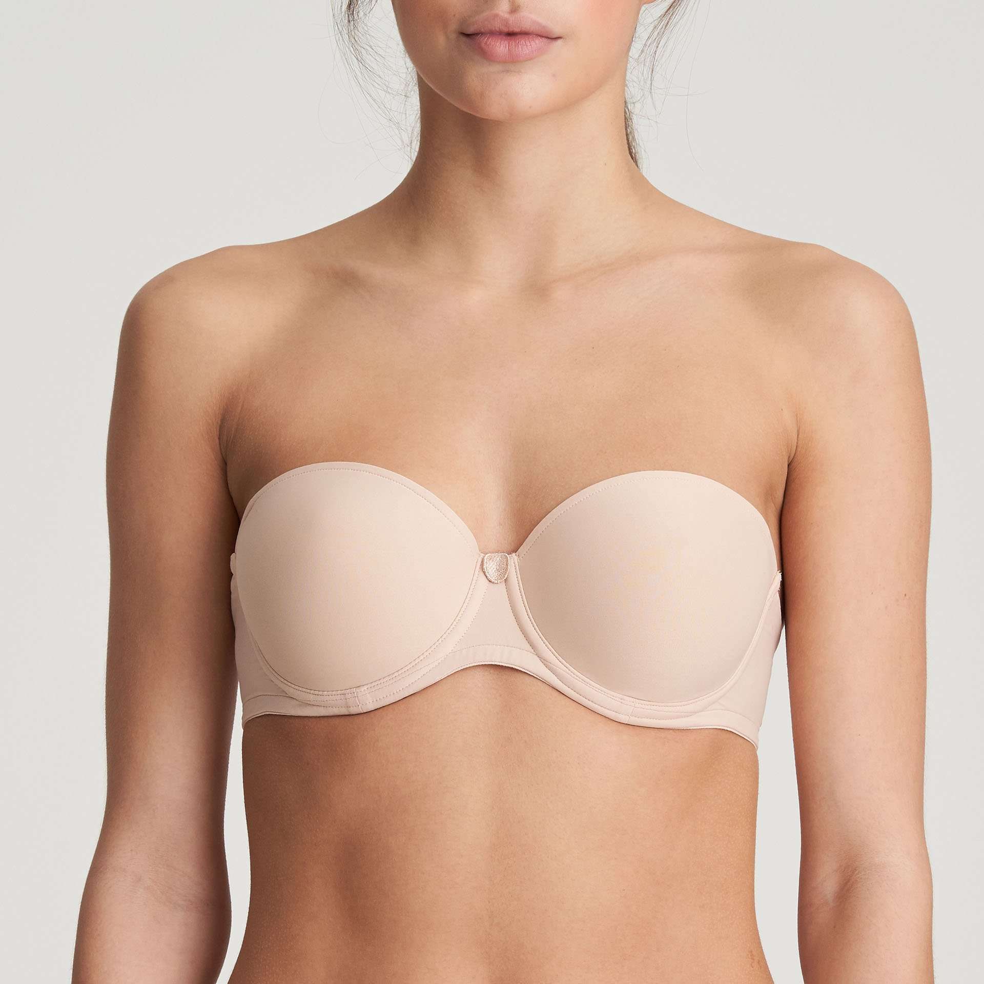 TOM caffé latte mousse bh - strapless