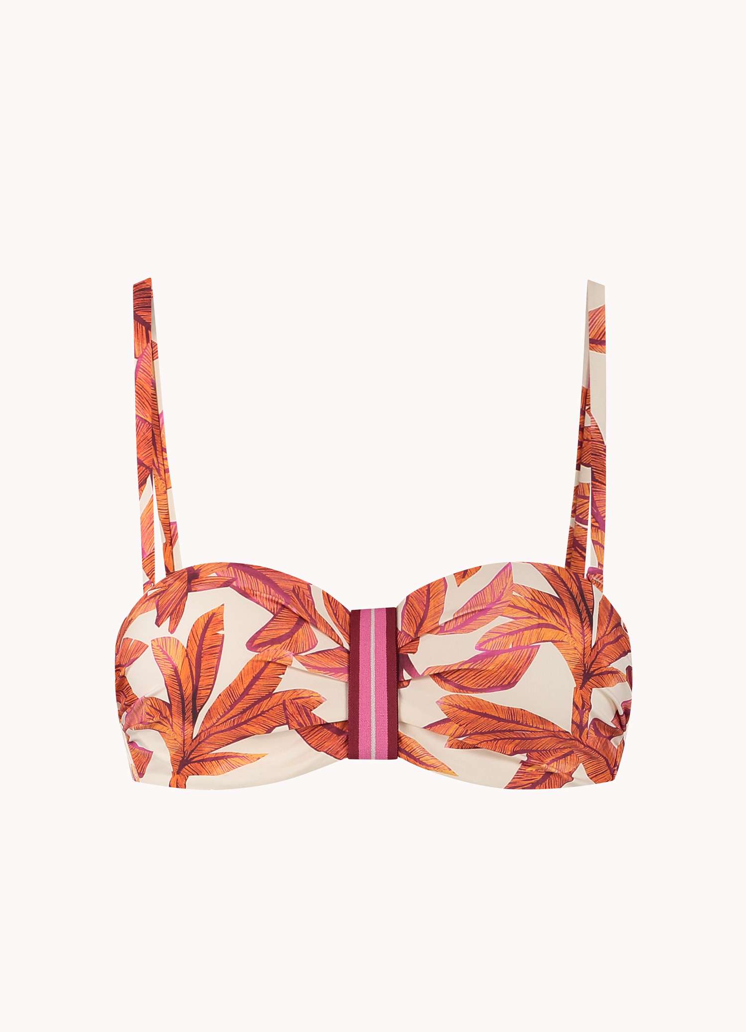 Cyell Palms & Patterns BANDEAU BIKINITOP (enkel te koop als setje)