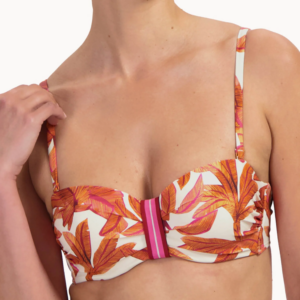 Cyell Palms & Patterns BANDEAU BIKINITOP (enkel te koop als setje)