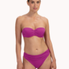 Cyell Texture Viola BANDEAU BIKINITOP ((enkel te koop als setje)