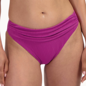 Cyell Texture Viola BIKINIBROEKJE MET PLOOIEN ((enkel te koop als setje)