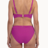 Cyell Texture Viola Hoge Taille bikini broekje (enkel te koop als setje)