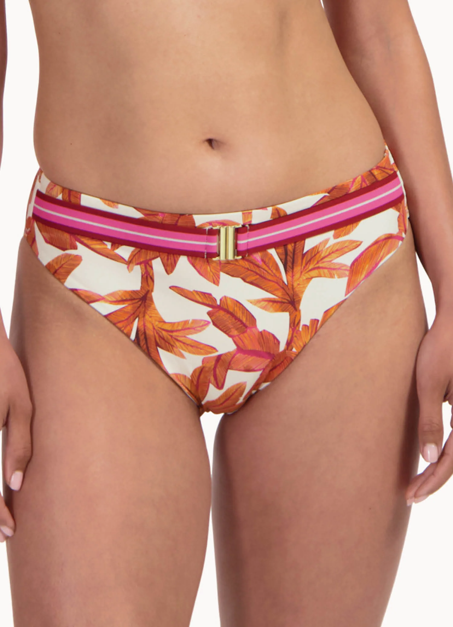 Cyell Palms & Patterns high leg bikini broekje (enkel te koop als setje)