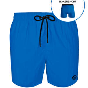 Zwemshort heren SOLID + GRATIS boxershort