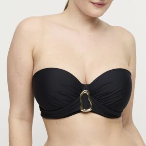 UVITA zwart voorgevormde bikini strapless