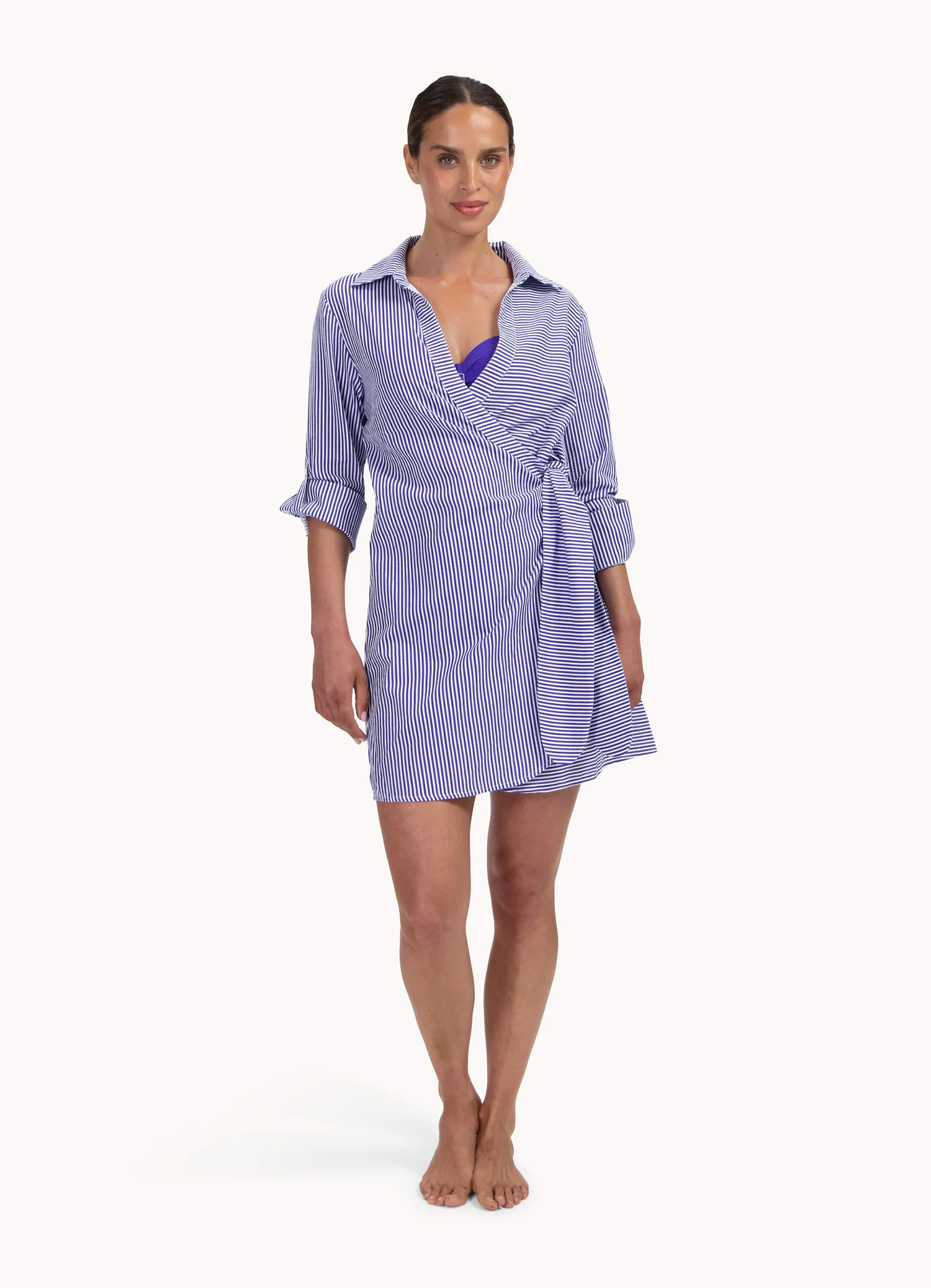 Cyell Seersucker OVERSLAG JURKJE