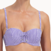 Cyell Seersucker BANDEAU BIKINITOP (enkel te koop als setje)