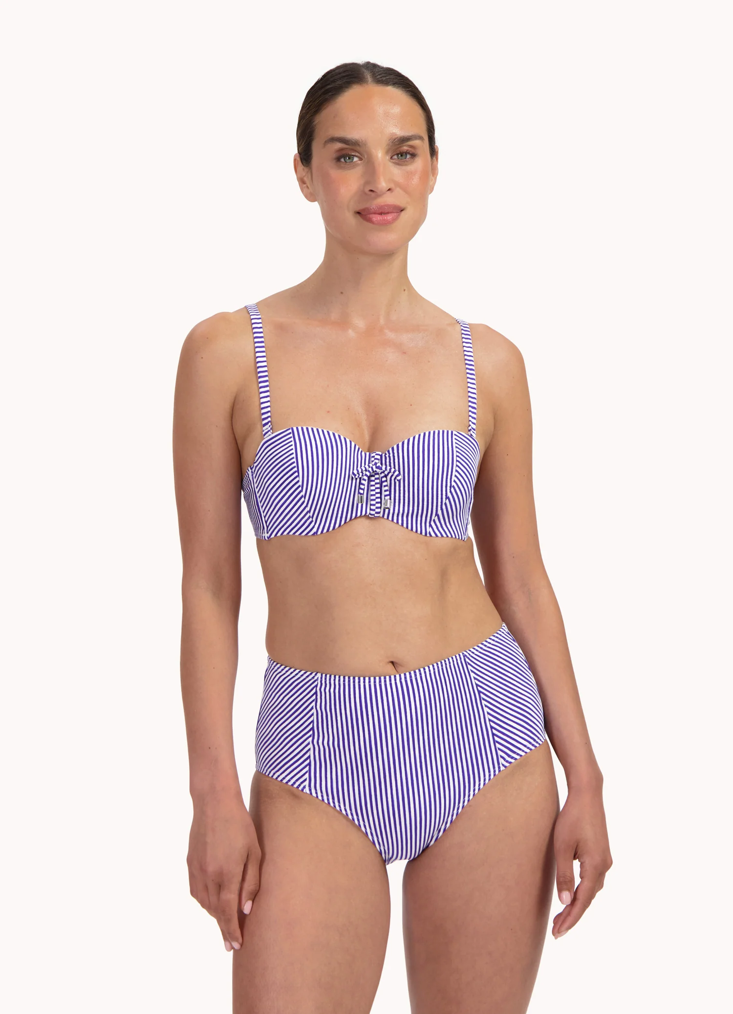 Cyell Seersucker BEDEKKEND BIKINIBROEKJE (enkel te koop als setje)