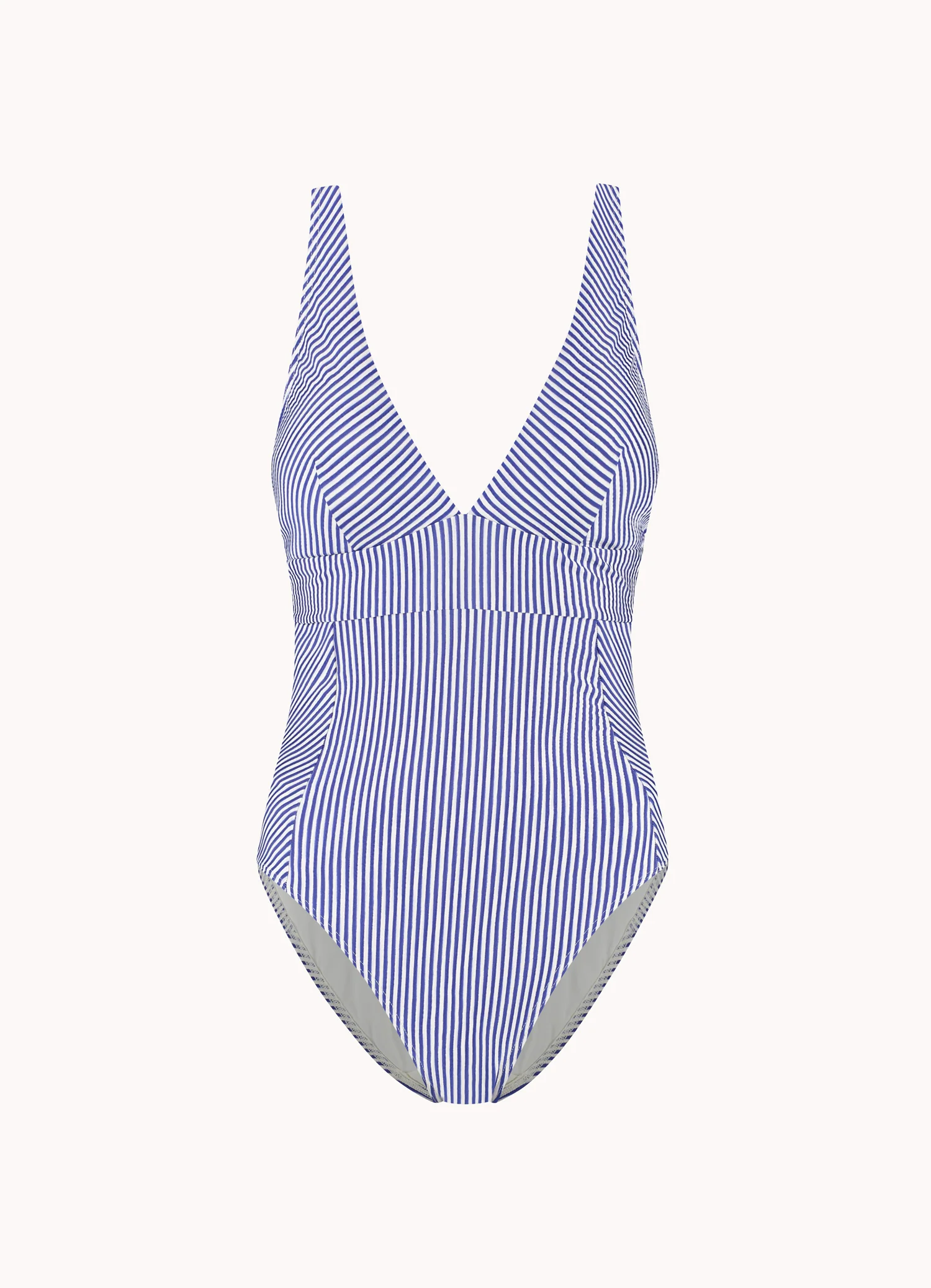 Cyell Seersucker V-HALS BADPAK