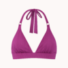 Cyell Texture Viola HALTER BIKINITOP padded (enkel te koop als setje)