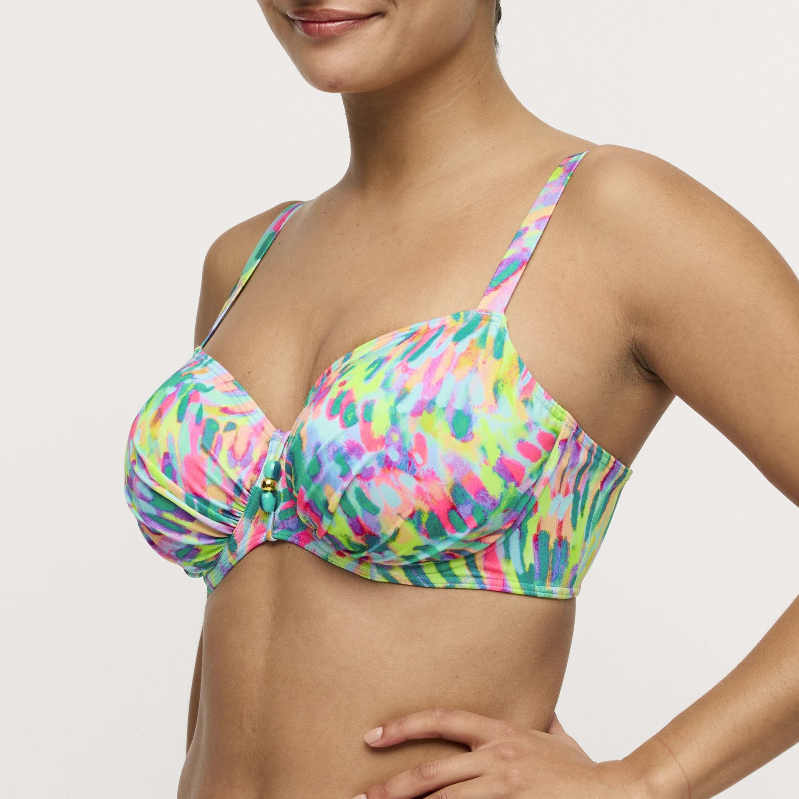 DOUALA Impressionist Summer volle cup bikinitop (enkel te koop als setje)