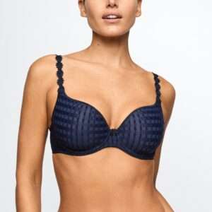 AVERO velvet blue voorgevormde bh - hartvorm