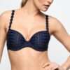 AVERO velvet blue push-up bh