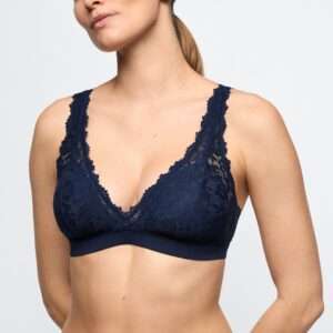 SOFT STUDIO velvet blue voorgevormde bralette