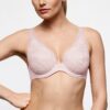 SOLENE gardenia rose voorgevormde plunge bh