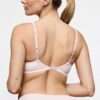 SOLENE gardenia rose voorgevormde plunge bh SOLENE gardenia rose voorgevormde plunge bh