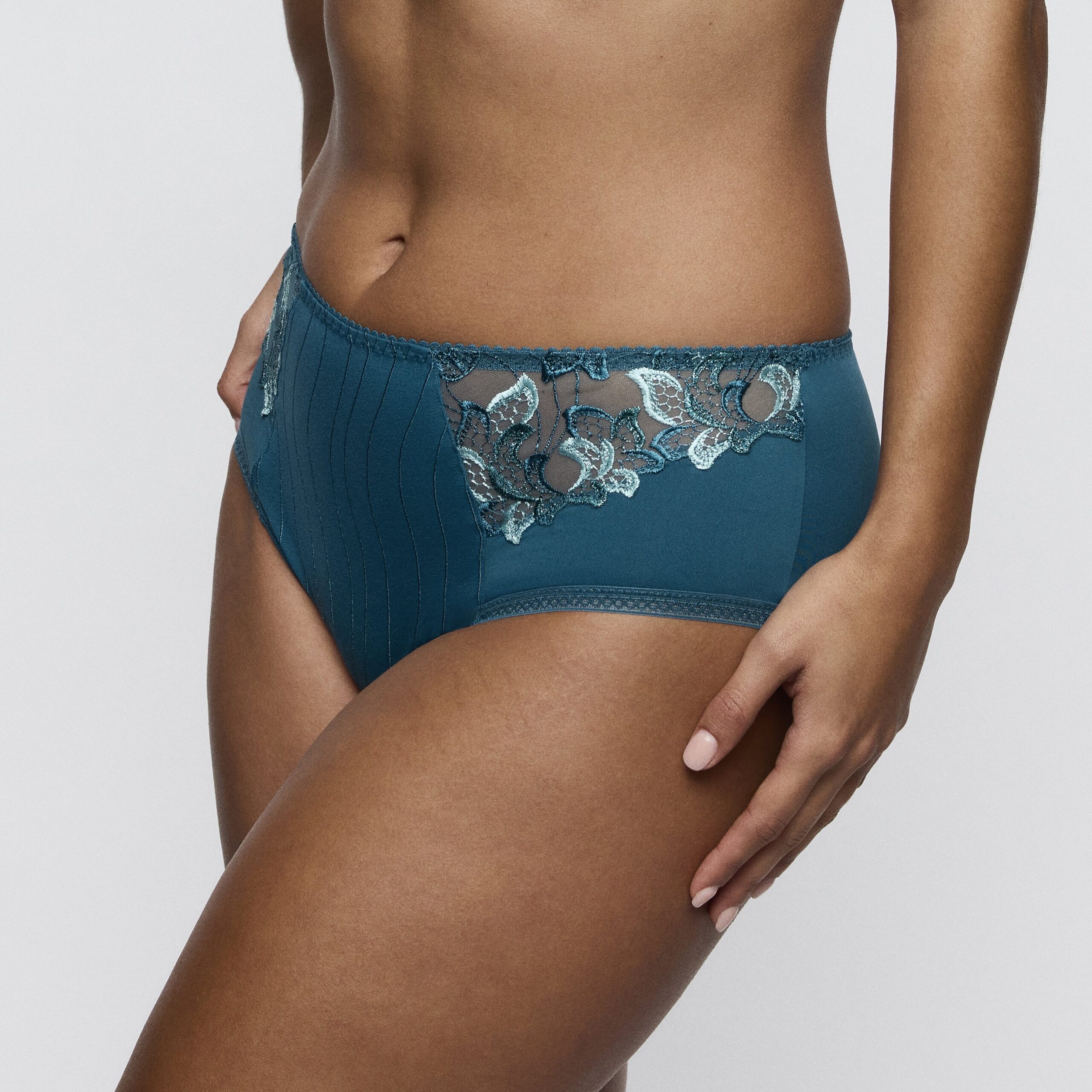 DEAUVILLE peacock tailleslip