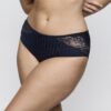 MADISON velvet blue tailleslip
