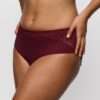 SALERNO evening red tailleslip